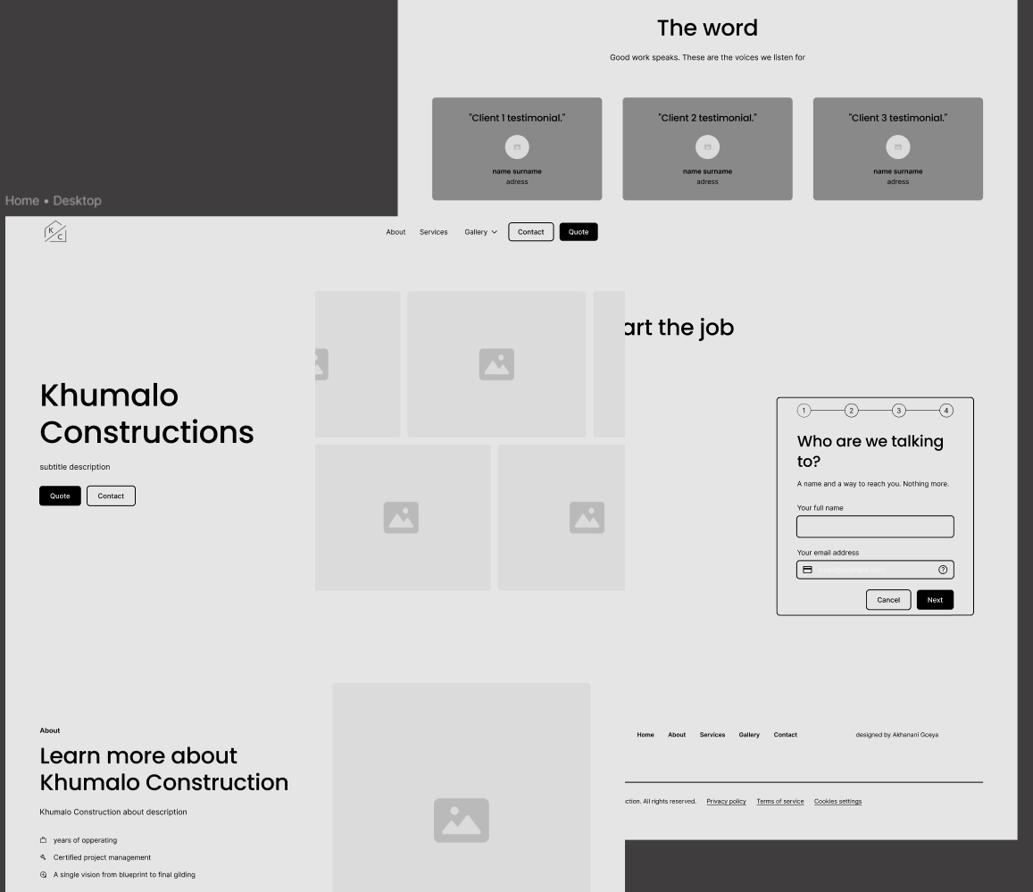 Khumalo Construction Thumbnail